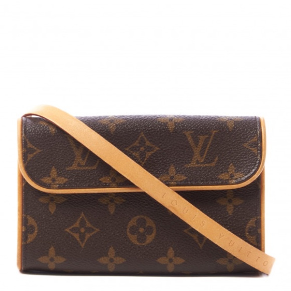 SOLD LOUIS VUITTON Monogram Pochette Florentine S